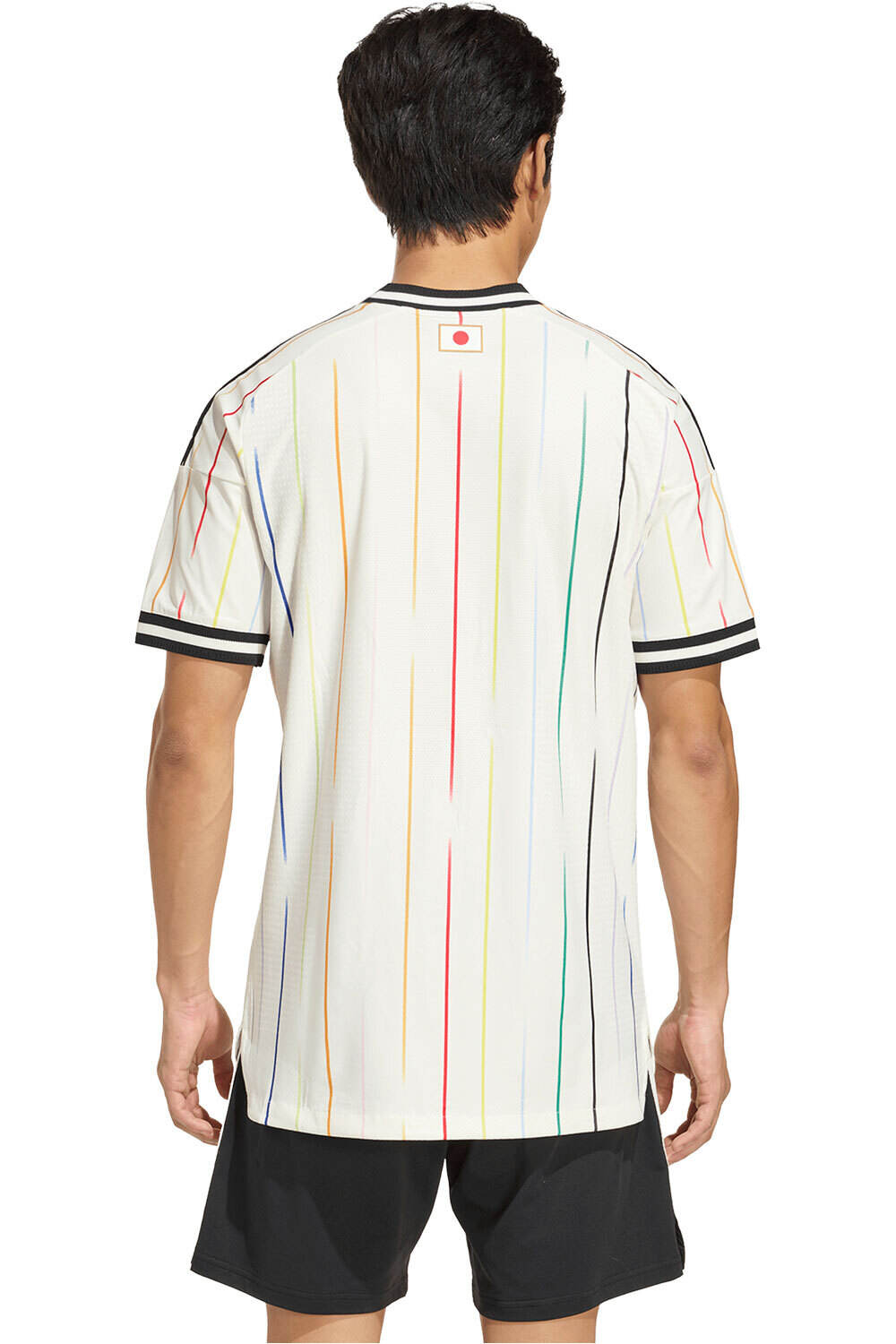 adidas camiseta de fútbol oficiales AUTHENTIC SEGUNDA EQUIPACION JAPON 26 vista trasera