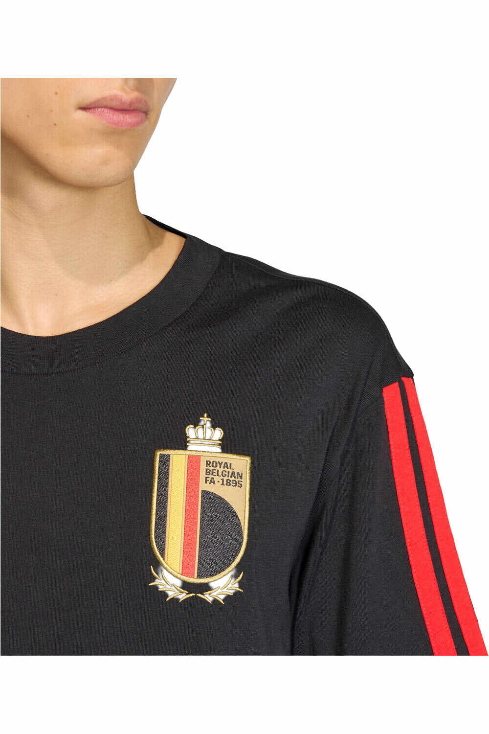 adidas camiseta de fútbol oficiales BELGICA 26 DNA TEE vista detalle