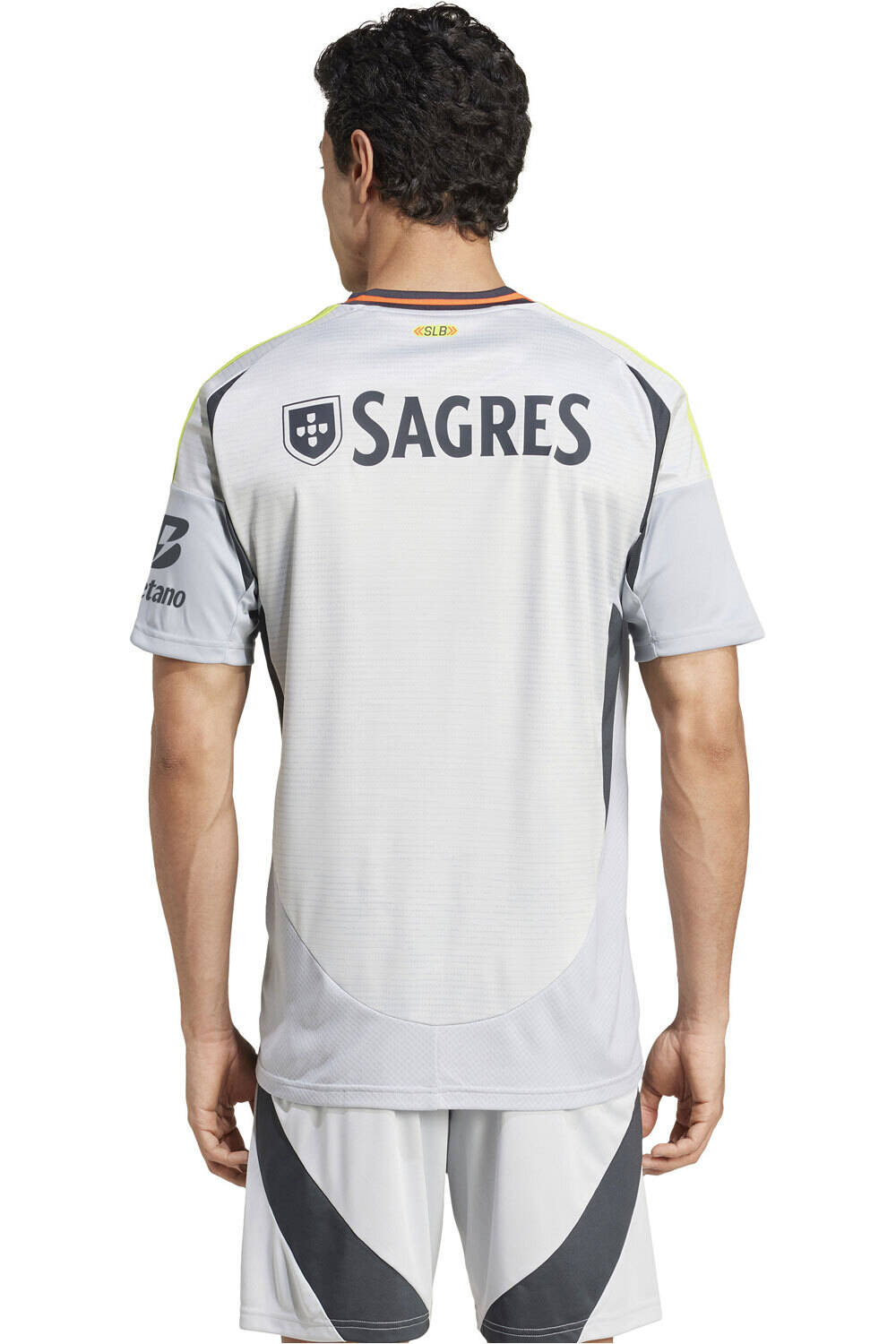 adidas camiseta de fútbol oficiales BENFICA 25  3 JSY vista trasera