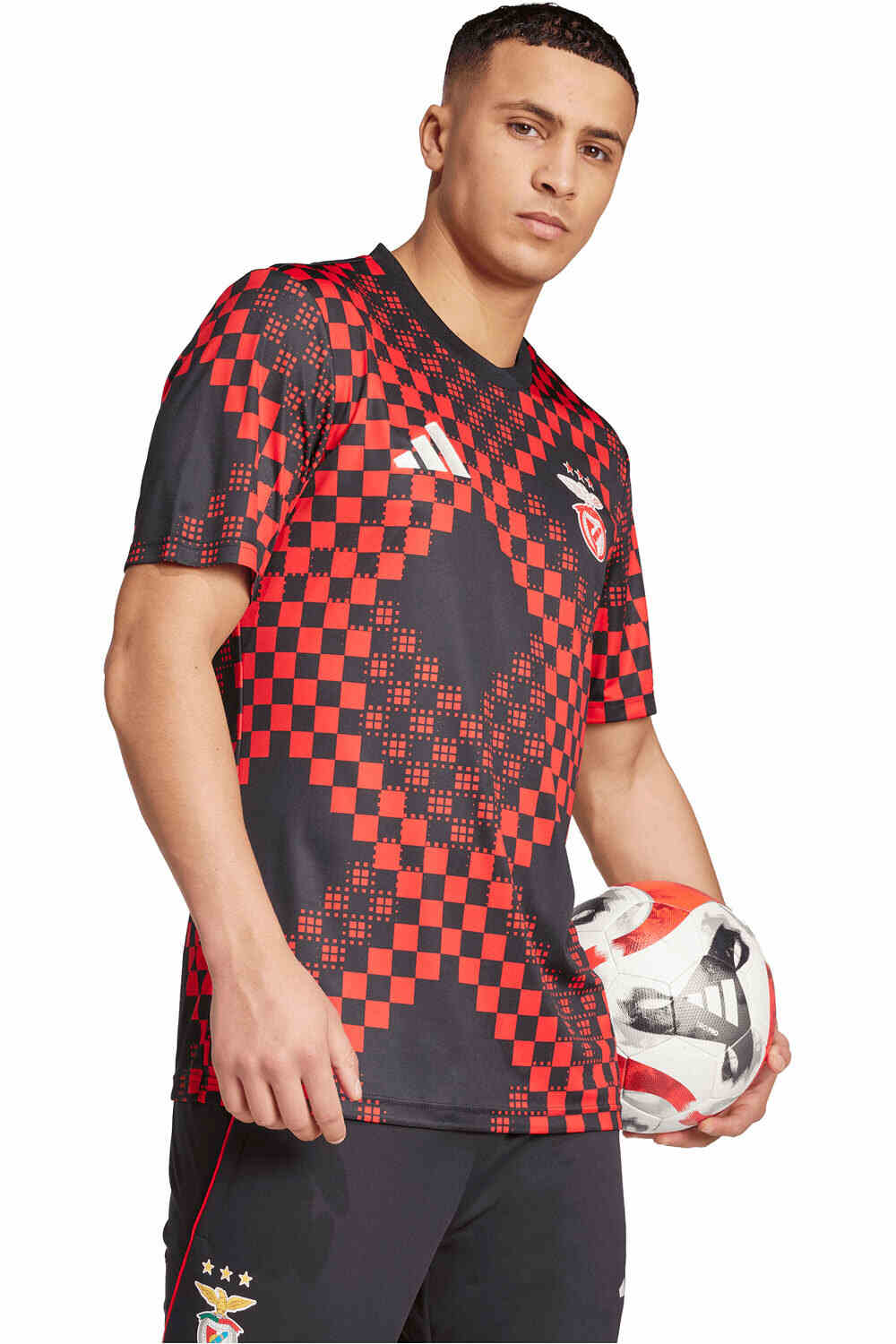 adidas camiseta de fútbol oficiales BENFICA 26 PRESHI vista detalle