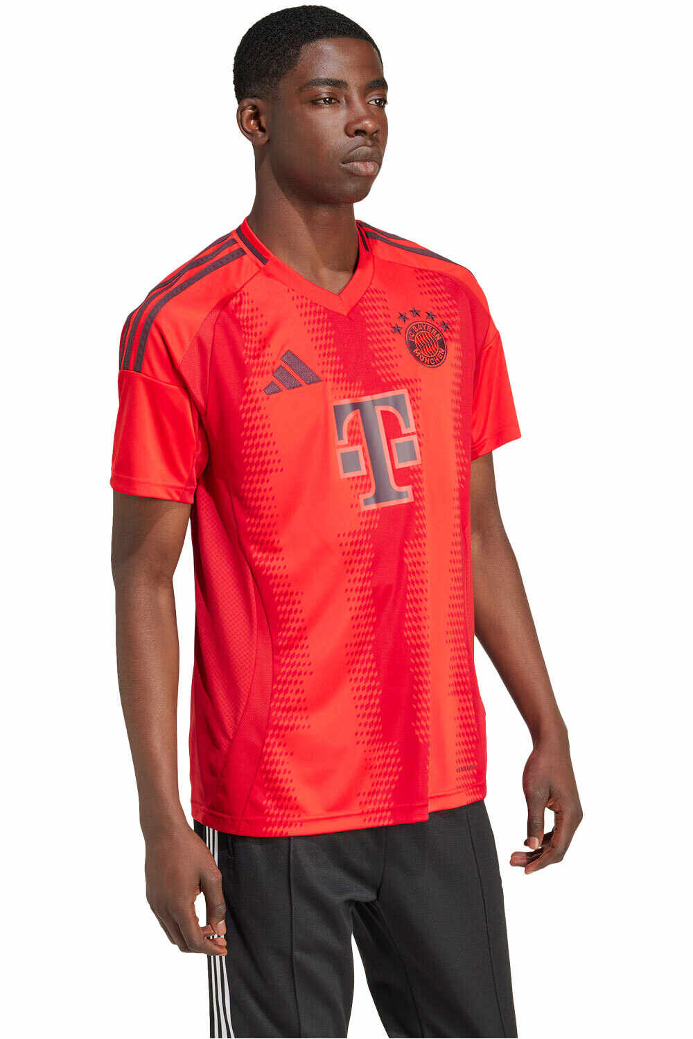 adidas camiseta de fútbol oficiales B.MUNICH 25 H JSY RO vista detalle