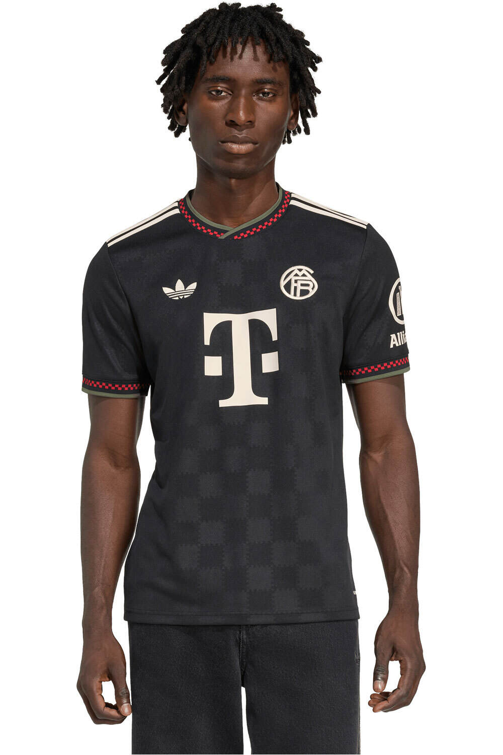 adidas camiseta de fútbol oficiales B.MUNICH 26 3 JSY vista frontal