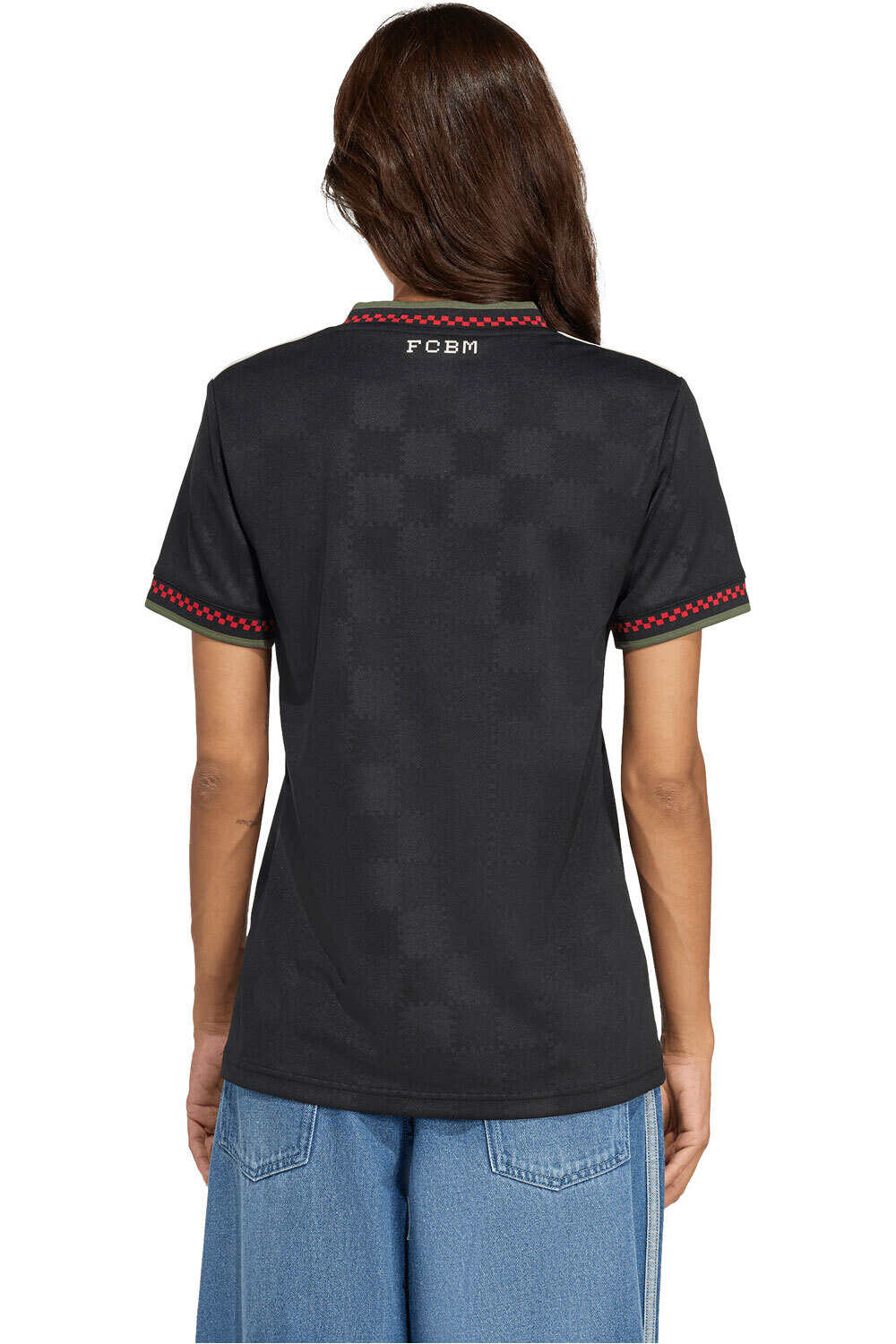 adidas camiseta de fútbol oficiales B.MUNICH 26 3 JSY W vista trasera