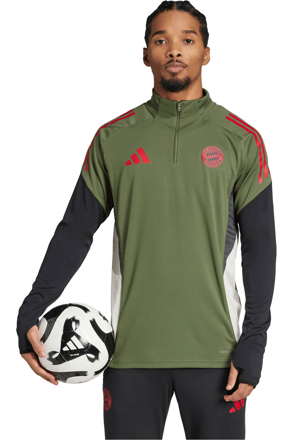 adidas camiseta de fútbol oficiales B.MUNICH 26 EU TR TOP vista frontal