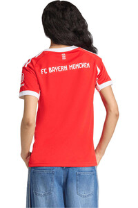 adidas camiseta de fútbol oficiales B.MUNICH 26 H JSY W vista trasera