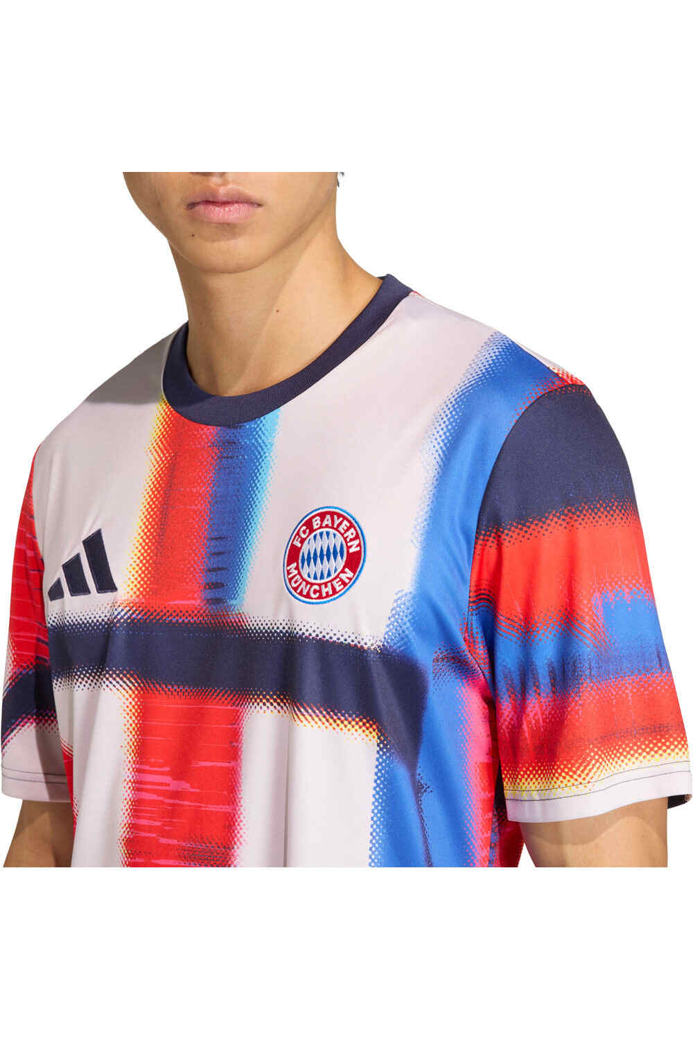 adidas camiseta de fútbol oficiales B.MUNICH 26 PREMATCH vista detalle
