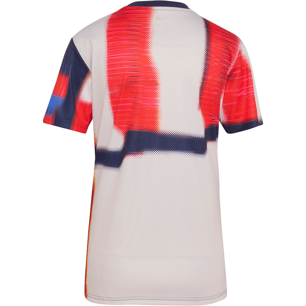 adidas camiseta de fútbol oficiales B.MUNICH 26 PRESHI W vista trasera