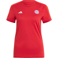 adidas camiseta de fútbol oficiales B.MUNICH 26 WMN 3S TEE 05