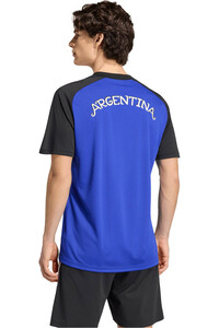 adidas camiseta de fútbol oficiales CALENTAMIENTO ARGENTINA 26 2 EQUIP vista trasera
