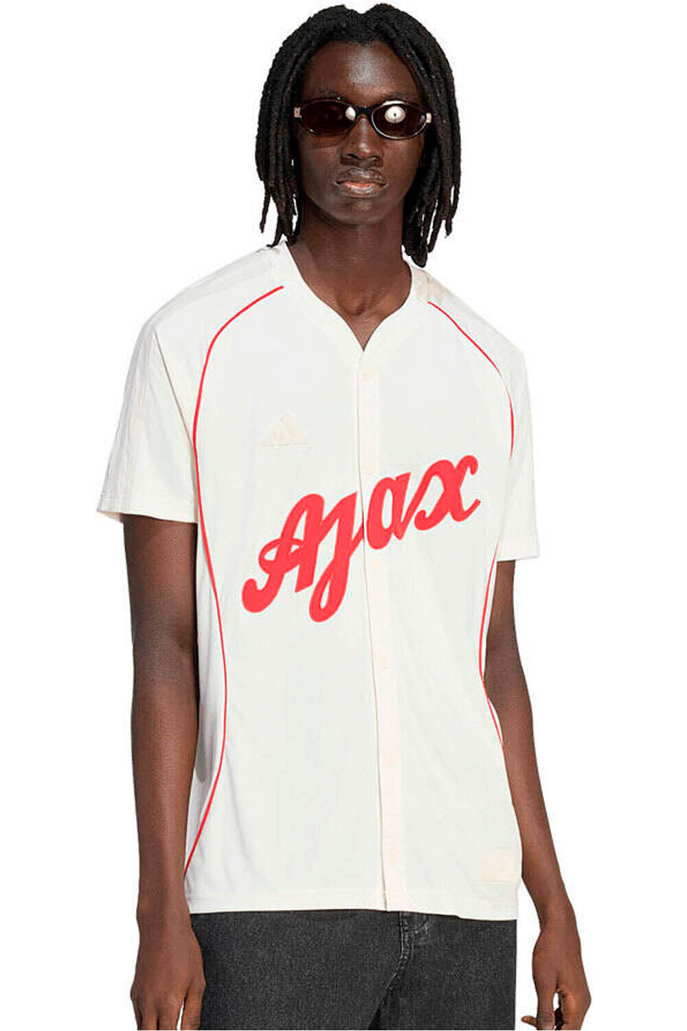 adidas camiseta de fútbol oficiales CAMISA AJAX AMSTERDAM US vista frontal