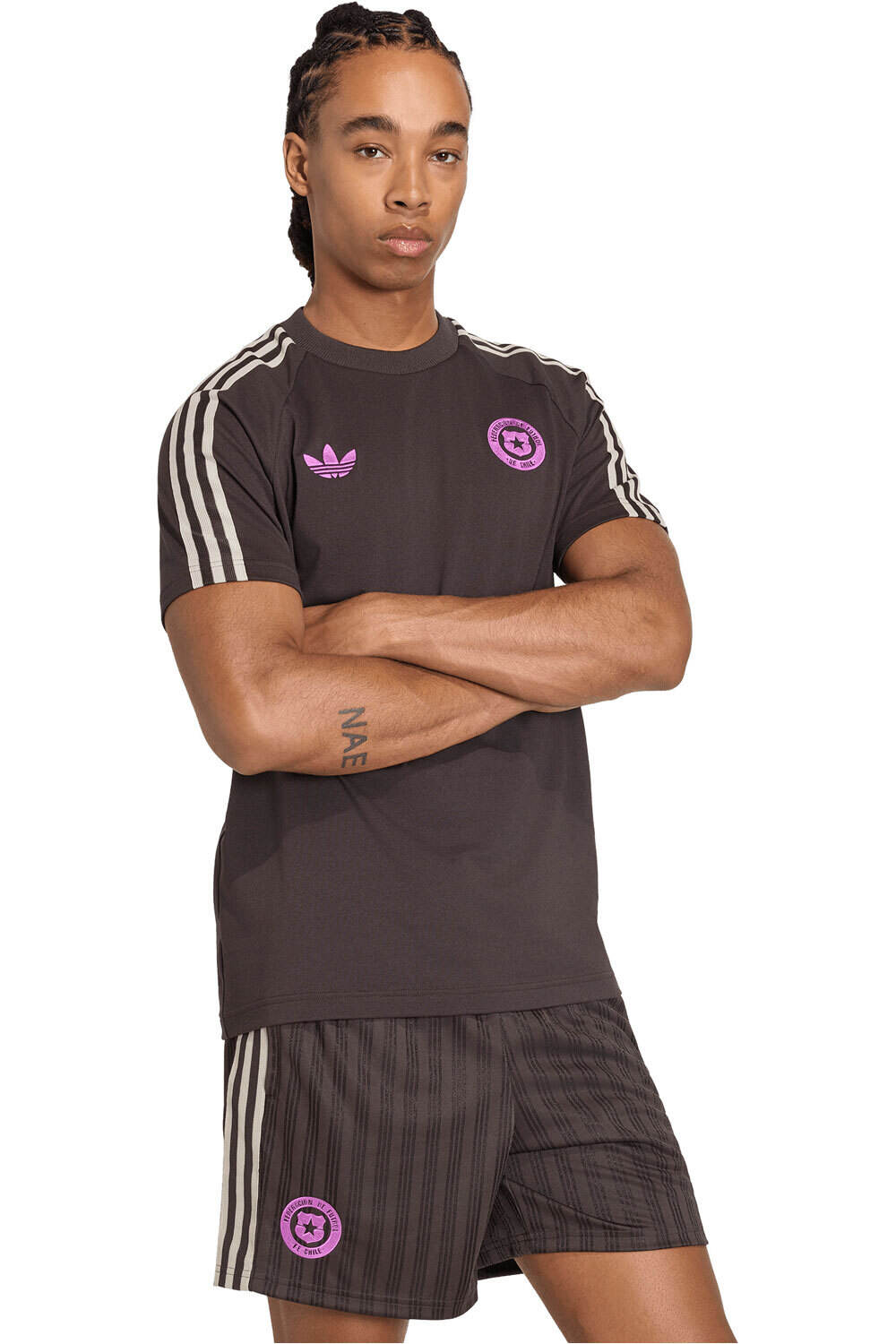 adidas camiseta de fútbol oficiales CHILE ORIGINALS vista frontal