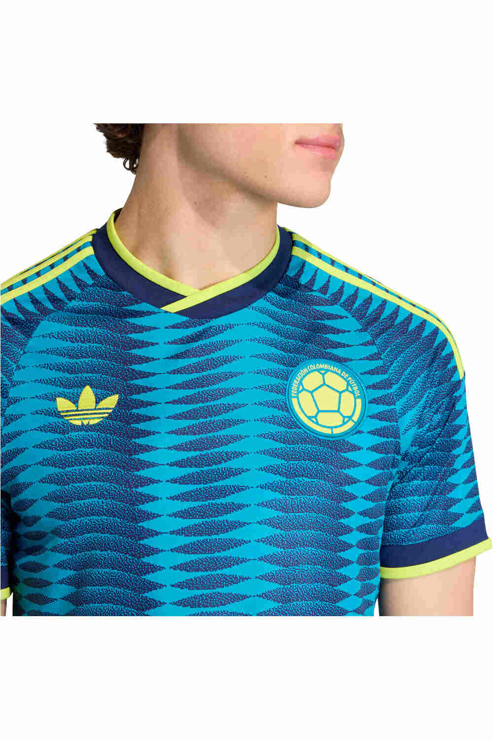 adidas camiseta de fútbol oficiales COLOMBIA 26 A JSY vista detalle