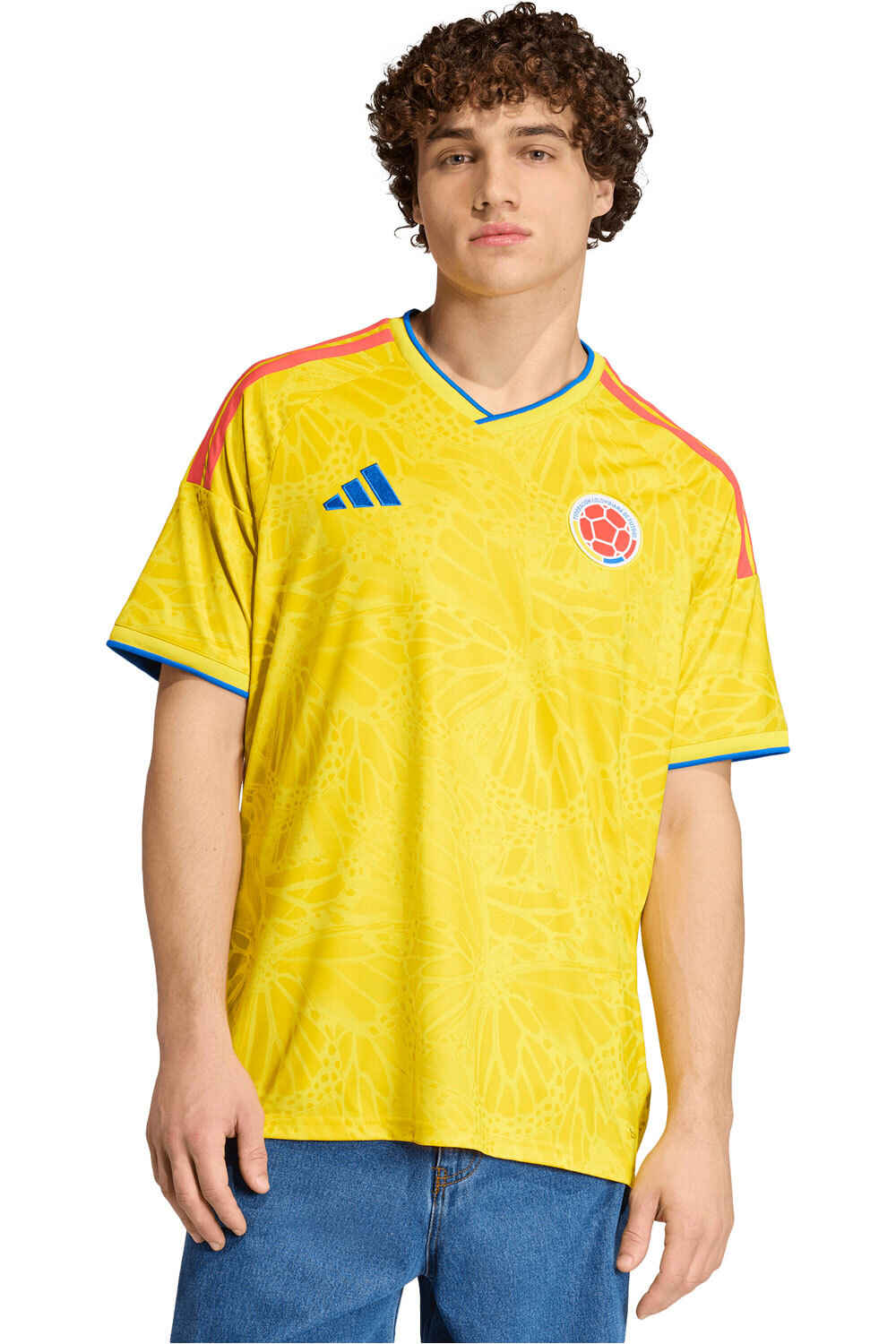 adidas camiseta de fútbol oficiales COLOMBIA 26 H JSY vista frontal