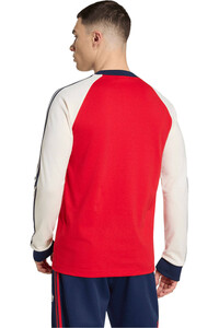 adidas camiseta de fútbol oficiales DE MANGA LARGA ARSENAL FC OG vista trasera