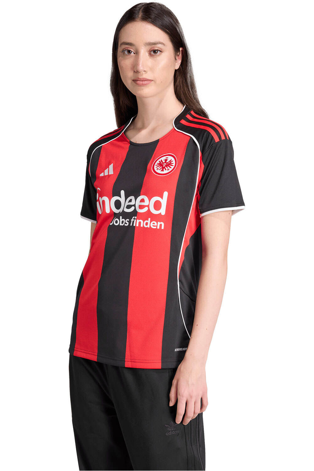 adidas camiseta de fútbol oficiales EINTRACHT.F 26 H JSY W vista frontal