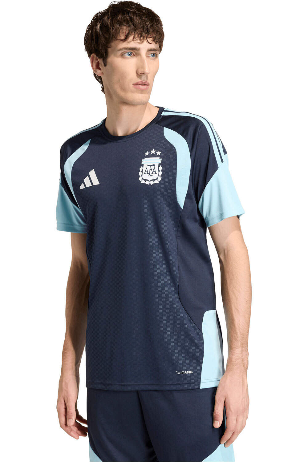 adidas camiseta de fútbol oficiales ENTRENAMIENTO ARGENTINA 26 TIRO vista frontal