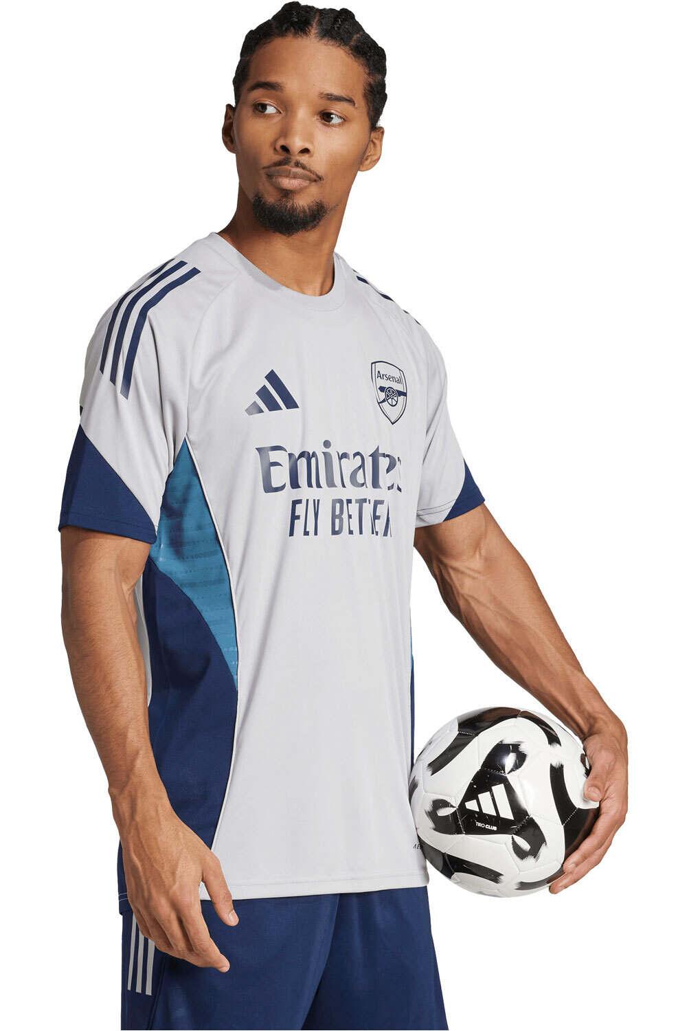adidas camiseta de fútbol oficiales ENTRENO ARSENAL TIRO 25 COMPETITION vista detalle