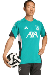 adidas camiseta de fútbol oficiales ENTRENO LIVERPOOL FC TIRO 25 COMPET vista detalle