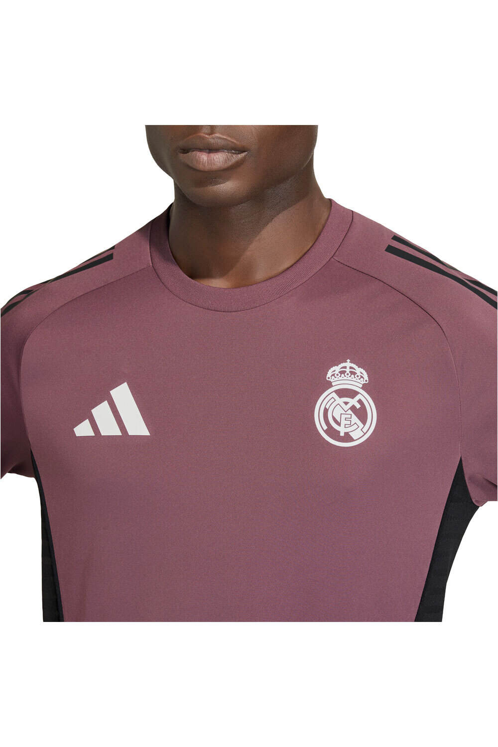 adidas camiseta de fútbol oficiales ENTRENO REAL MADRID TIRO 25 COMPETITI vista detalle