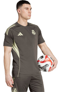 adidas camiseta de fútbol oficiales ENTRENO REAL MADRID TIRO 25 COMPETITI vista detalle