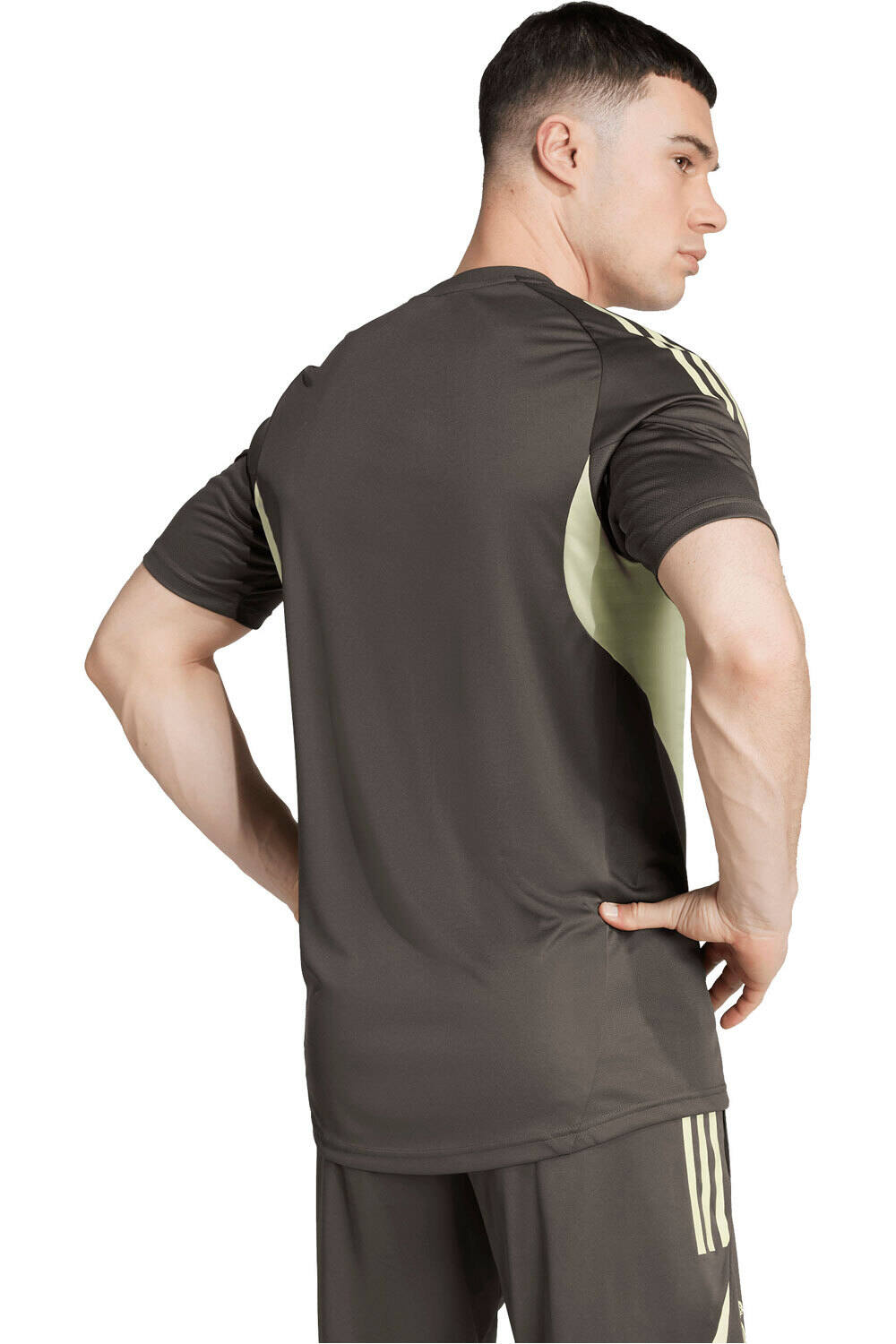 adidas camiseta de fútbol oficiales ENTRENO REAL MADRID TIRO 25 COMPETITI vista trasera