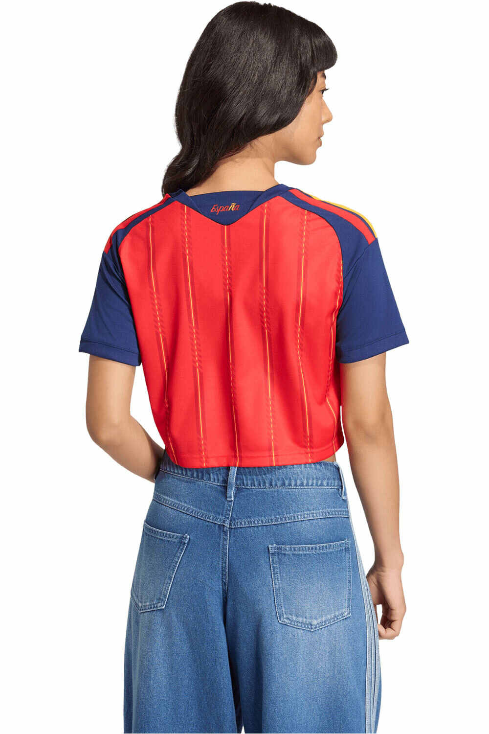 adidas camiseta de fútbol oficiales ESPAA 26 H JSY CR W vista trasera