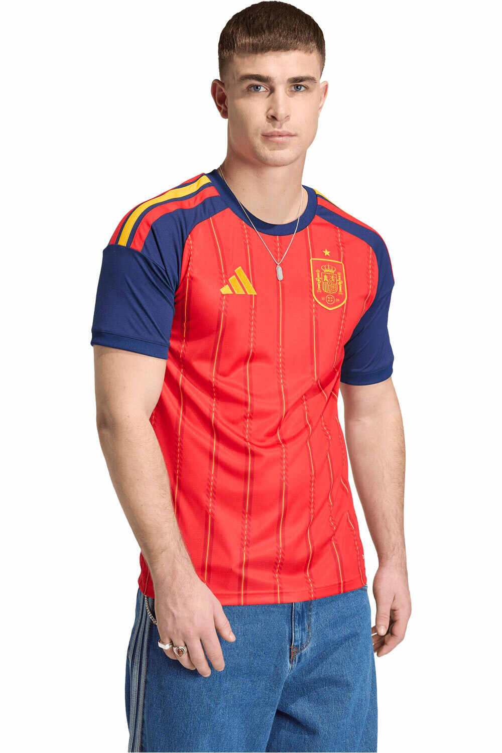 adidas camiseta de fútbol oficiales ESPAA 26 H JSY vista frontal