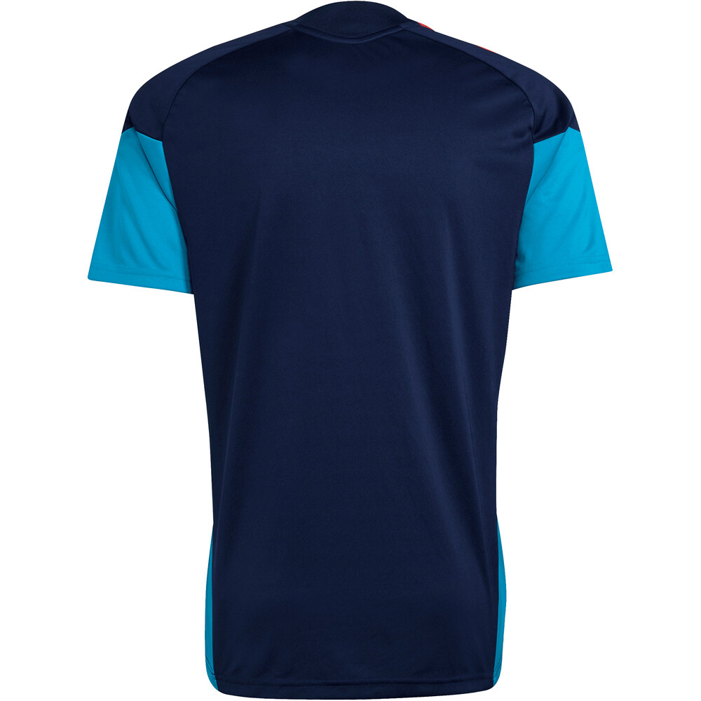 adidas camiseta de fútbol oficiales ESPAA 26 TR JSY MNAZ vista trasera
