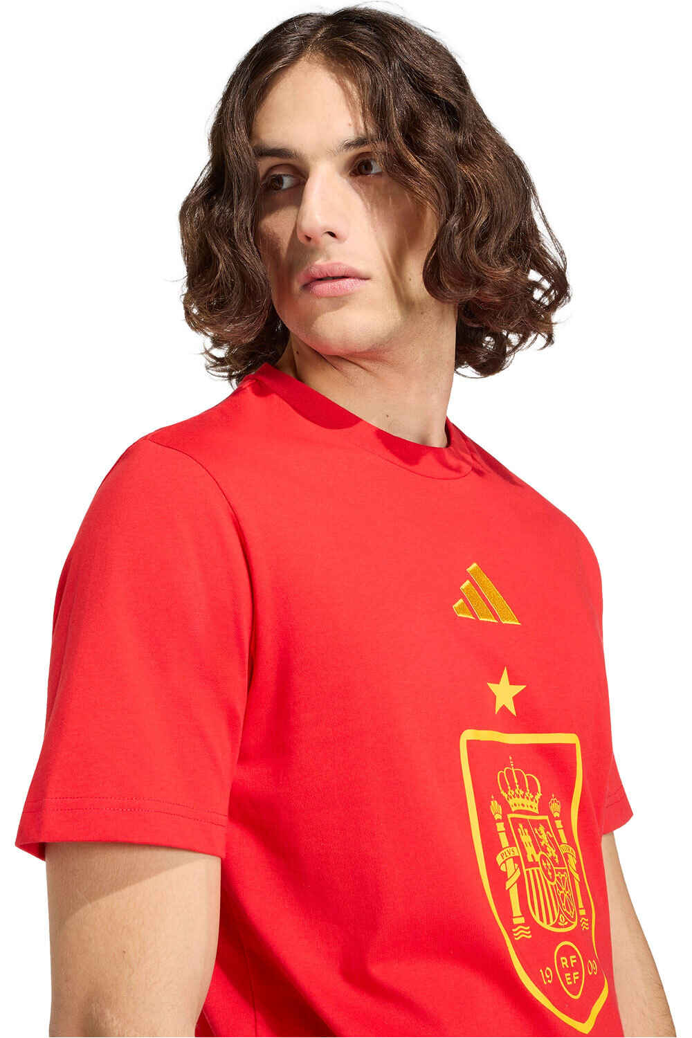 adidas camiseta de fútbol oficiales ESTAMPADA ESPAA DNA 03