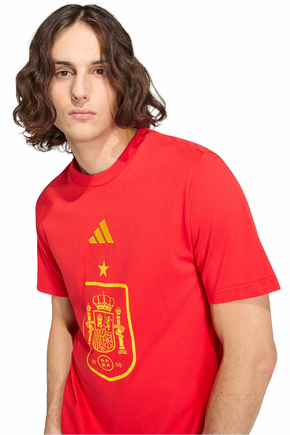 adidas camiseta de fútbol oficiales ESTAMPADA ESPAA DNA vista detalle