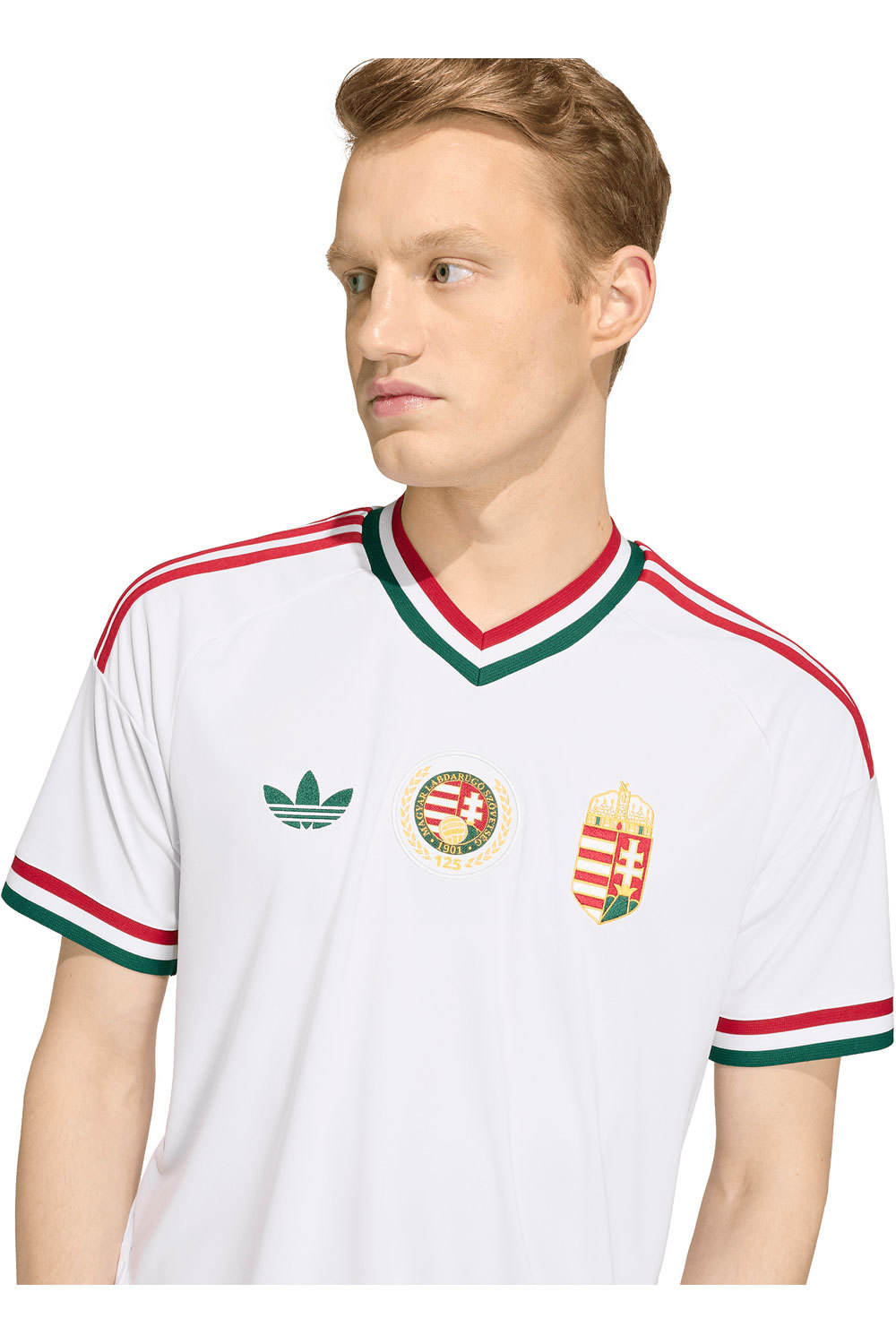 adidas camiseta de fútbol oficiales HUNGRIA 26 A JSY vista detalle