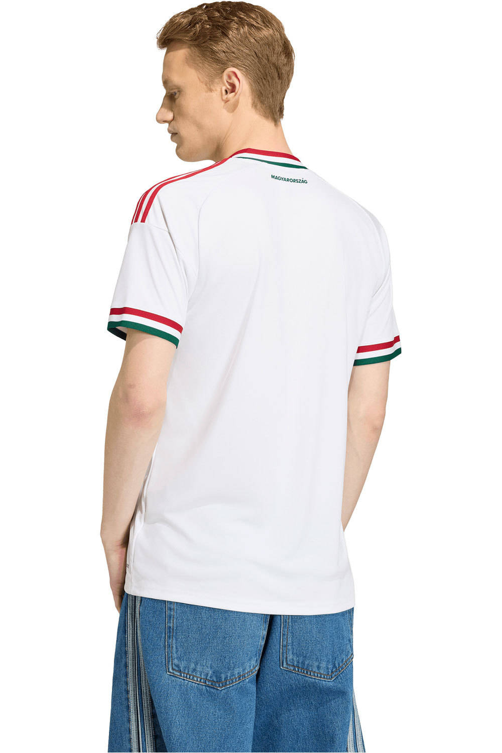 adidas camiseta de fútbol oficiales HUNGRIA 26 A JSY vista trasera