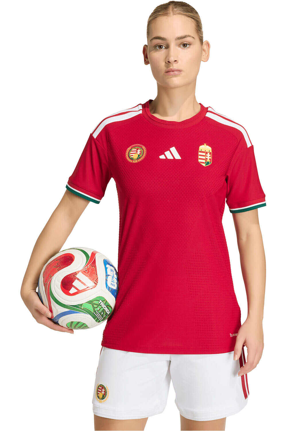 adidas camiseta de fútbol oficiales HUNGRIA 26 H JSY AU W vista frontal