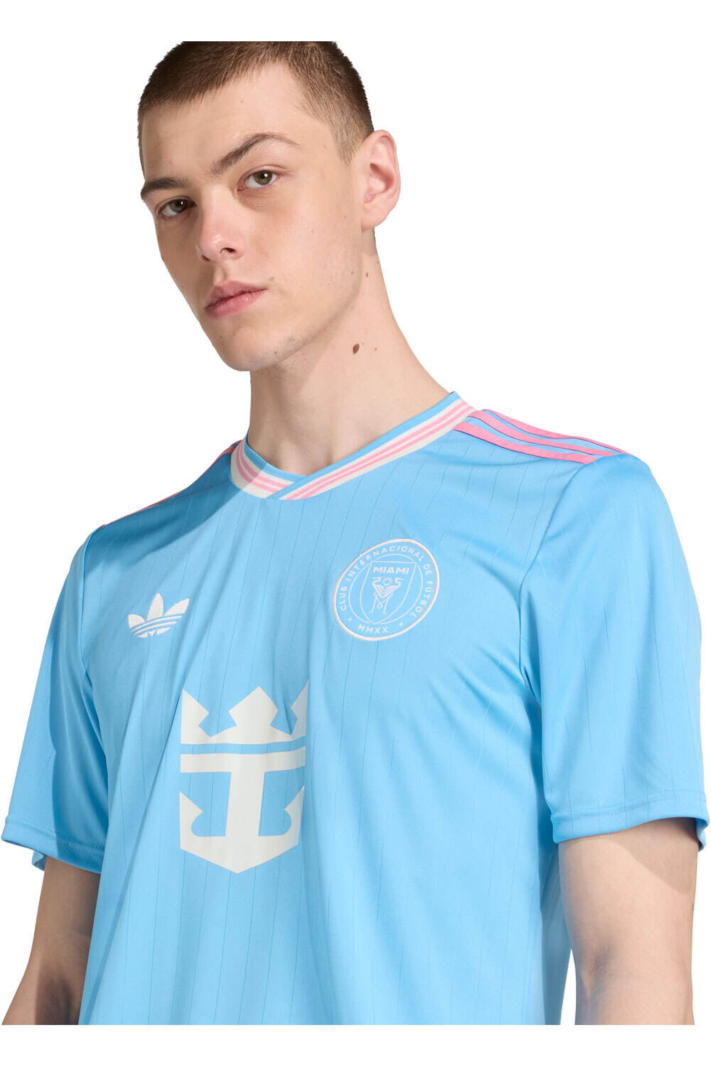 adidas camiseta de fútbol oficiales INTER MIAMI CF 25/26 vista detalle