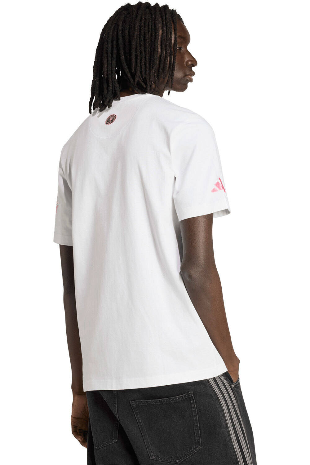 adidas camiseta de fútbol oficiales INTER MIAMI CF vista trasera