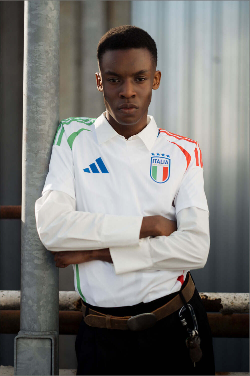 adidas camiseta de fútbol oficiales ITALIA 24 A JSY 05