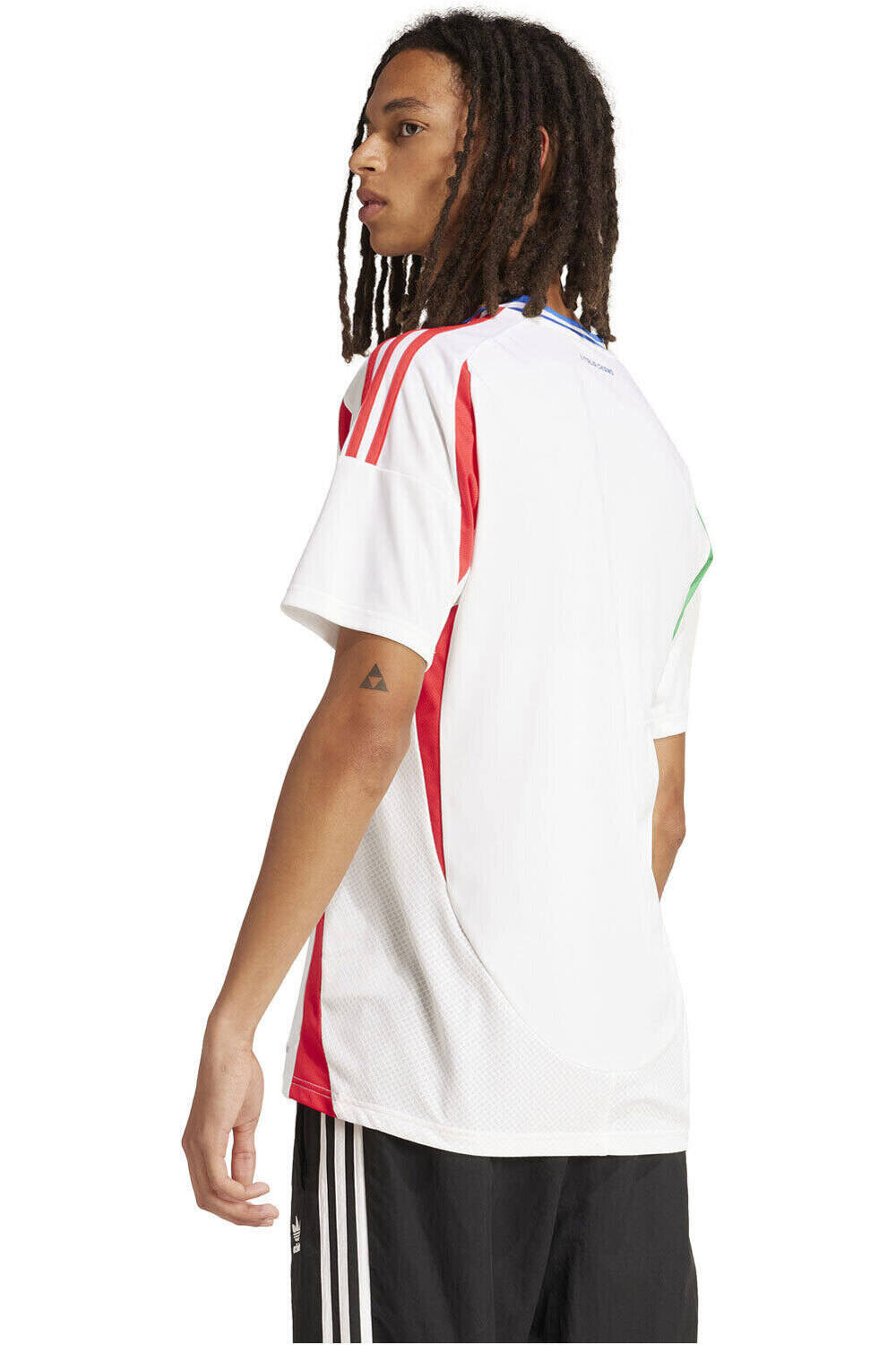 adidas camiseta de fútbol oficiales ITALIA 24 A JSY vista trasera