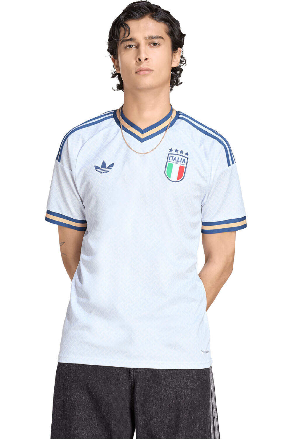 adidas camiseta de fútbol oficiales ITALIA 26 A JSY vista frontal