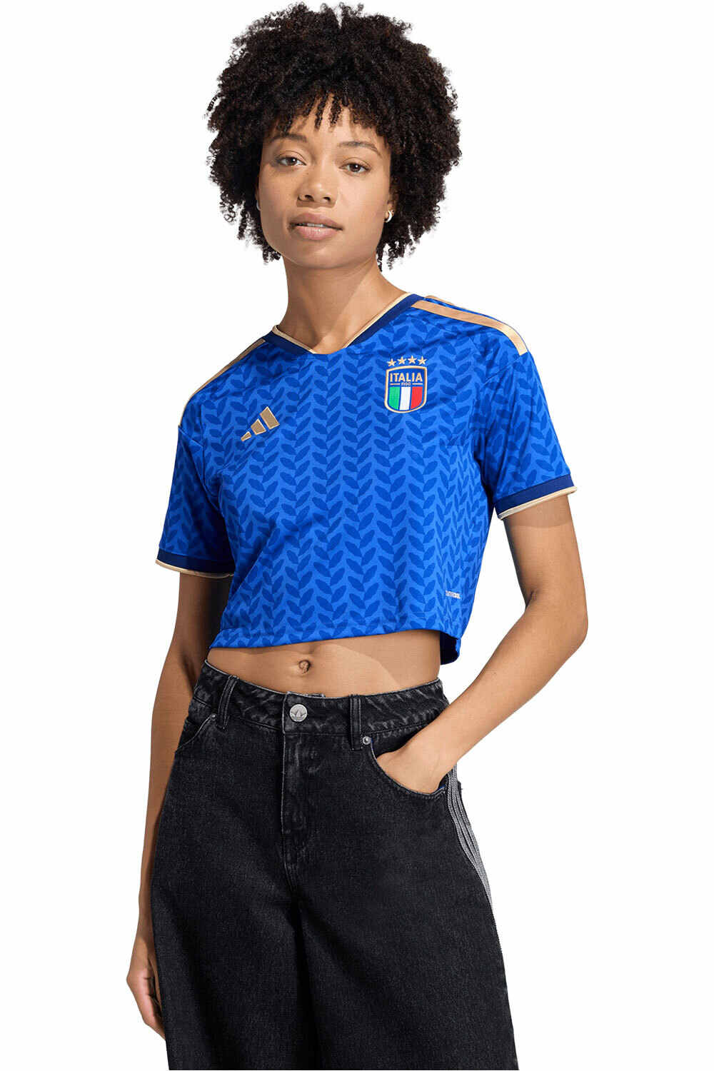 adidas camiseta de fútbol oficiales ITALIA 26 H JSY CROW vista frontal