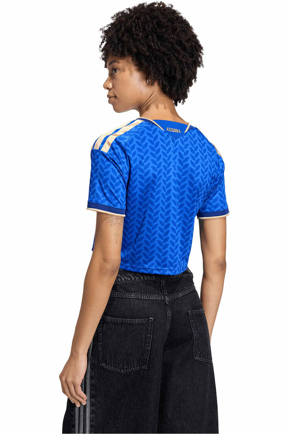 adidas camiseta de fútbol oficiales ITALIA 26 H JSY CROW vista trasera