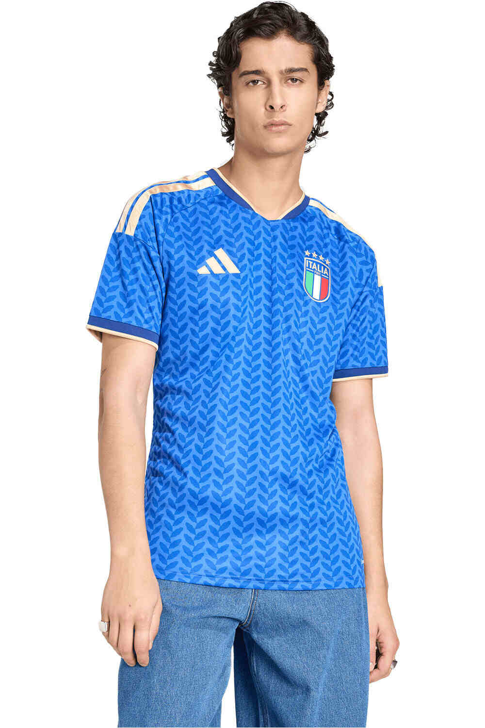 adidas camiseta de fútbol oficiales ITALIA 26 H JSY vista frontal