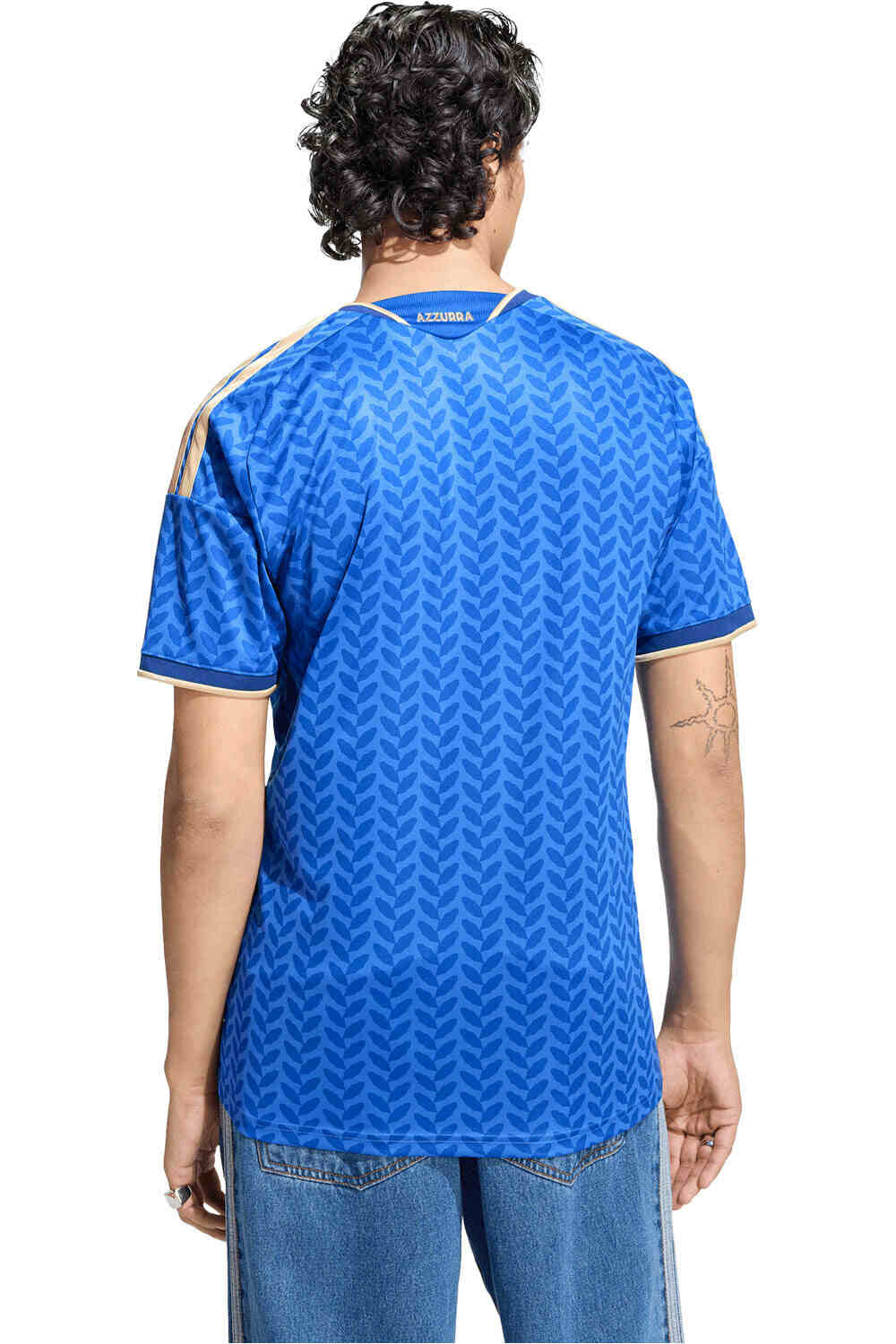 adidas camiseta de fútbol oficiales ITALIA 26 H JSY vista trasera