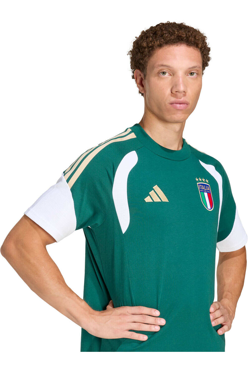 adidas camiseta de fútbol oficiales ITALIA 26 TEE vista detalle