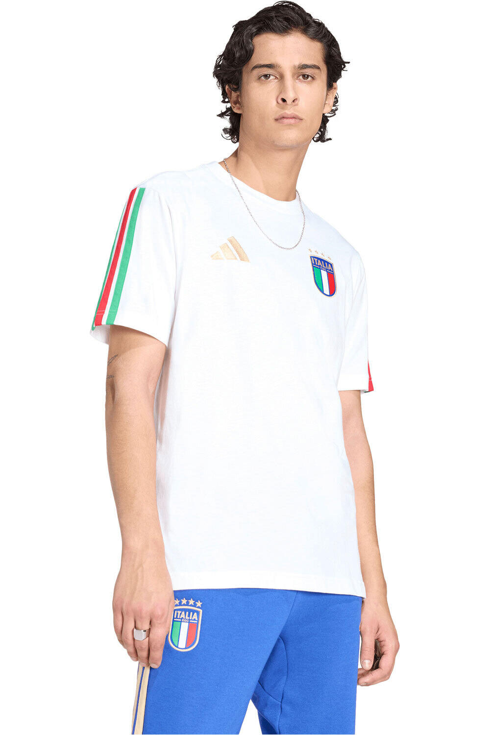 adidas camiseta de fútbol oficiales ITALIA DNA vista frontal