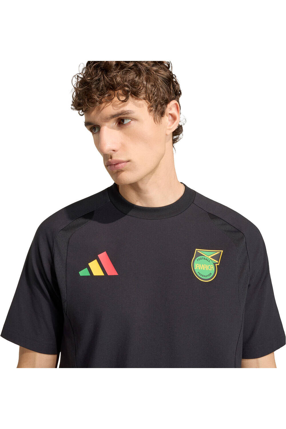 adidas camiseta de fútbol oficiales JAMAICA 26 TT TEE vista detalle