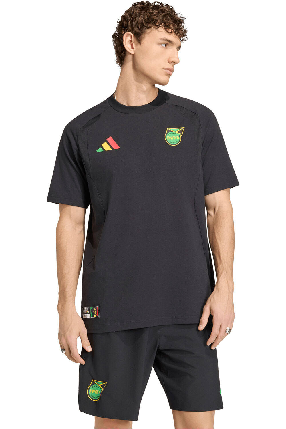 adidas camiseta de fútbol oficiales JAMAICA 26 TT TEE vista frontal
