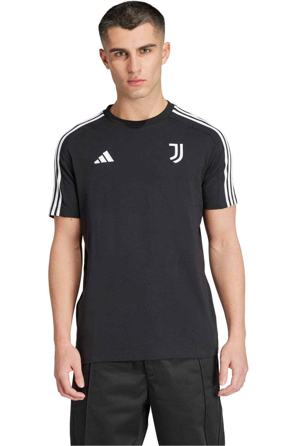 adidas camiseta de fútbol oficiales JUVENTUS 26 DNA TEE vista frontal