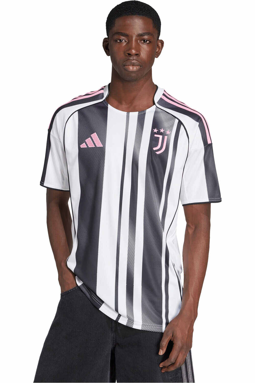 adidas camiseta de fútbol oficiales JUVENTUS 26 H JSY vista frontal