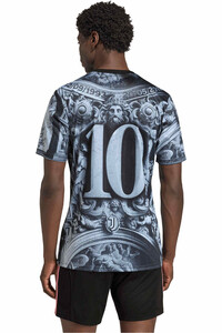 adidas camiseta de fútbol oficiales JUVENTUS  26 PREMATCH vista trasera