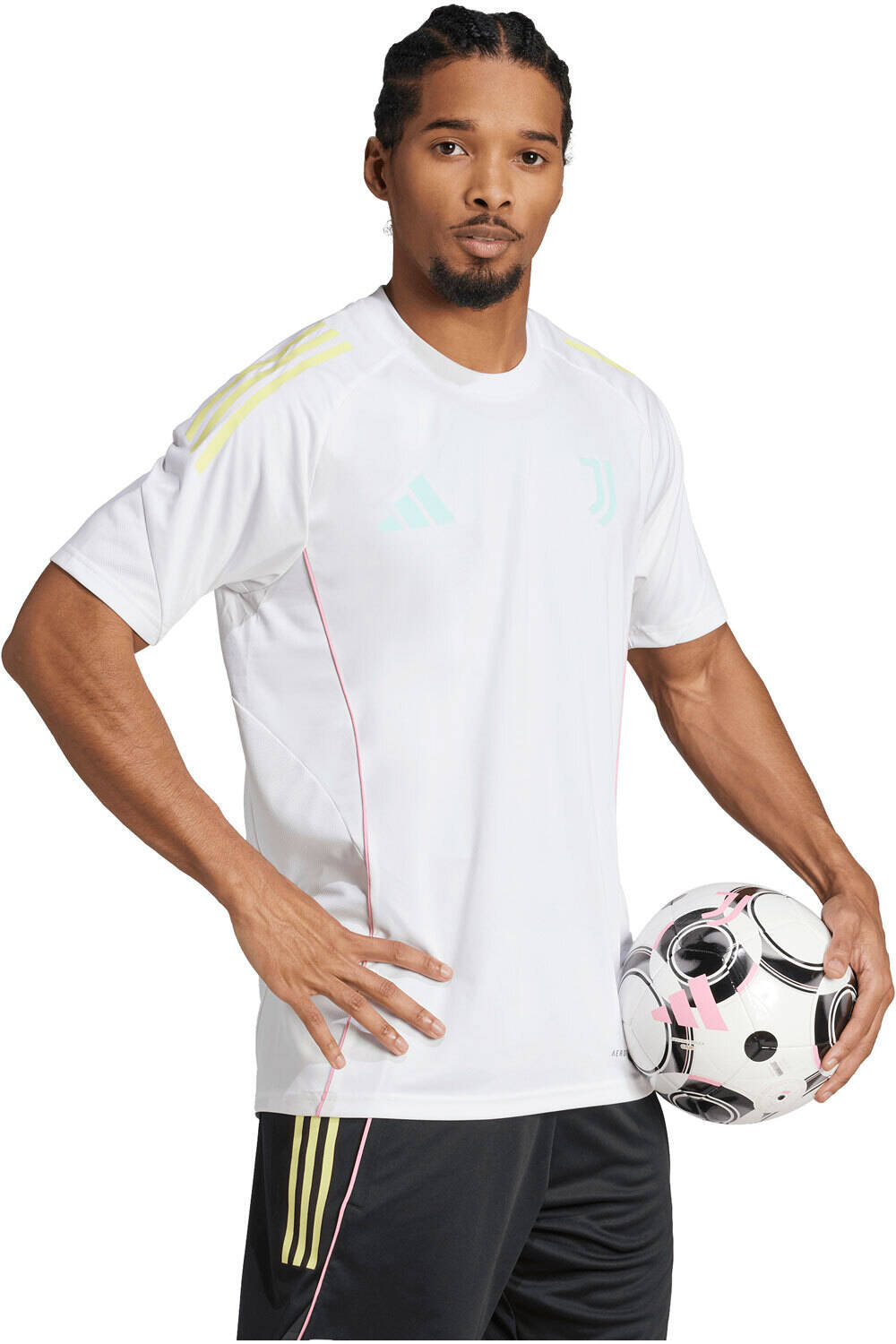 adidas camiseta de fútbol oficiales JUVENTUS 26 TR JSY vista detalle